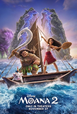Moana 2 official poster