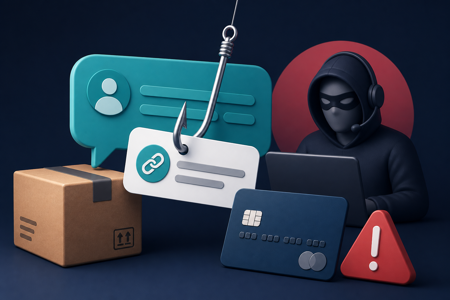 Avertissement sur le phishing et les faux services clients