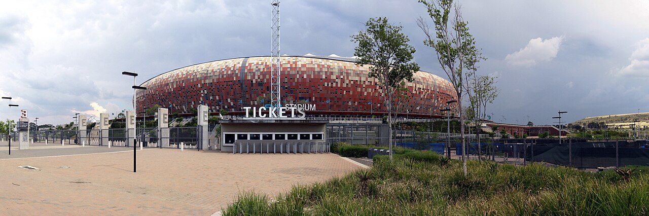 FNB Stadium Johannesburg packed for a match
